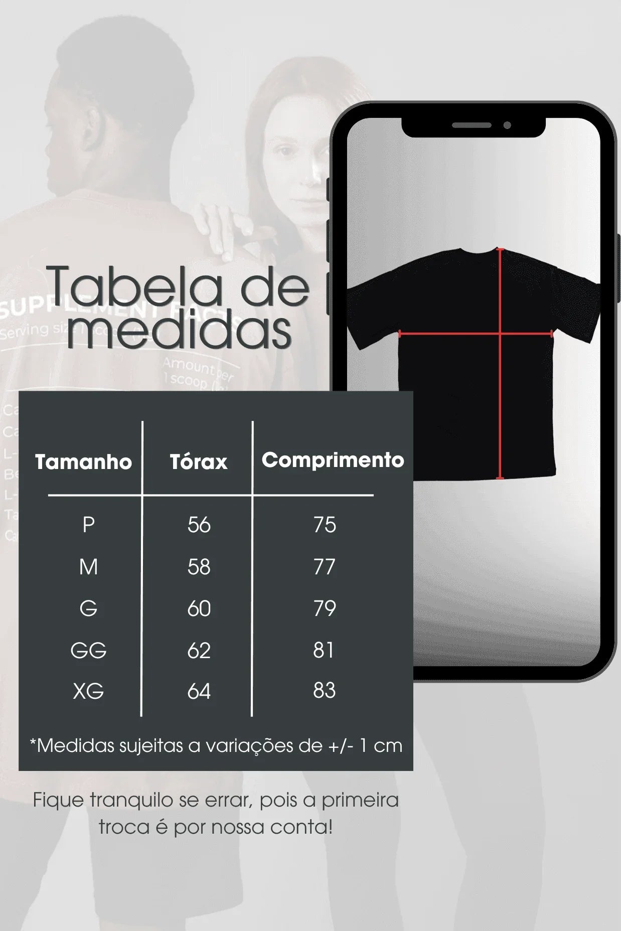 Camiseta Oversized Ice in my Veins - Preta