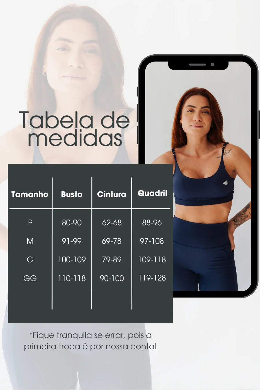 Conjunto Top + Short Corredor Azul Marinho