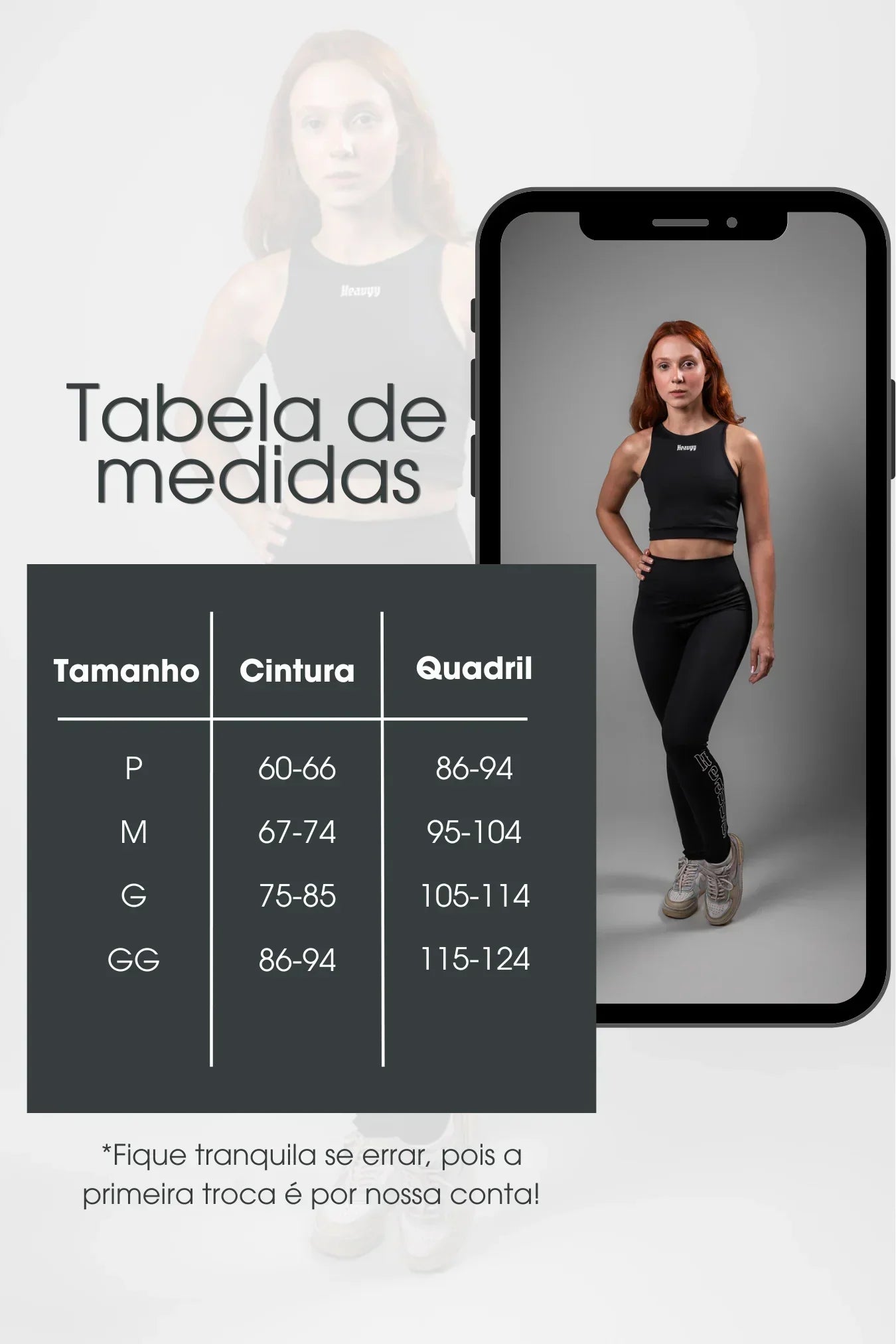 Legging Pockets com Bolsos - Preta