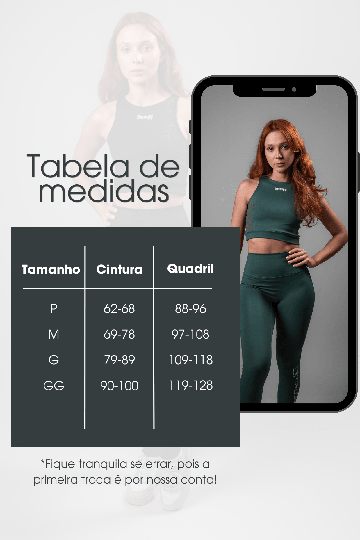 Legging de Poliamida Adaptiv Overload Heavyy Verde