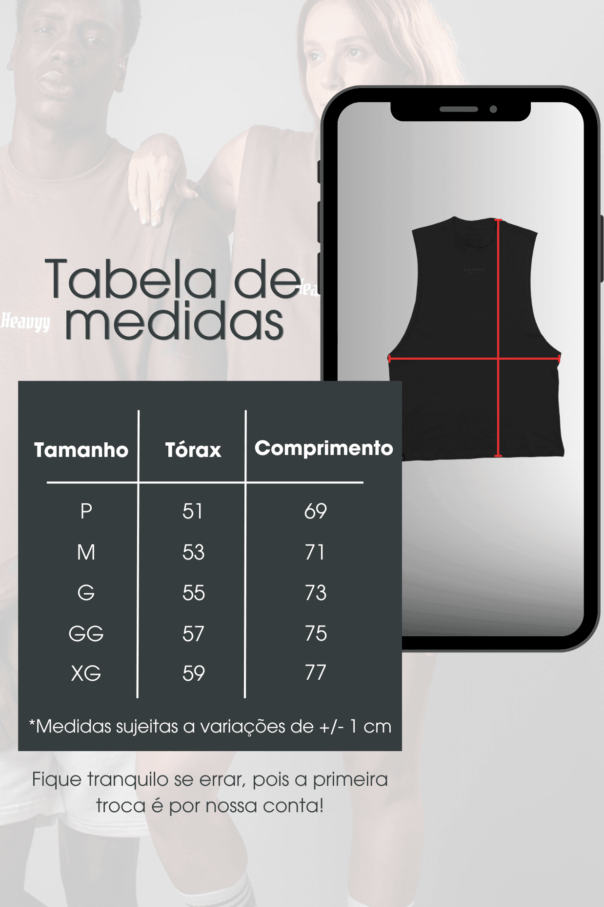 Regata Oversized Heavier than Yesterday Preta