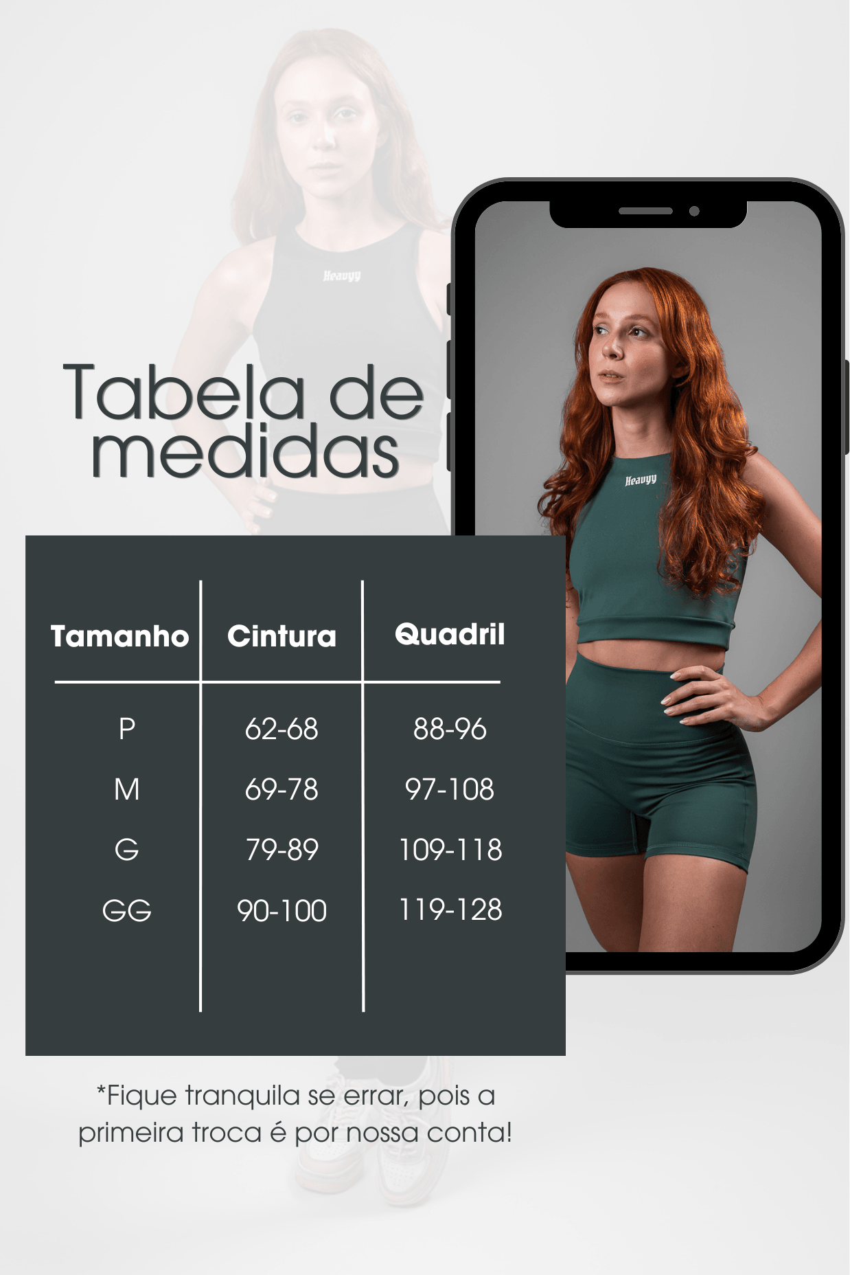 Short de Poliamida Adaptiv Overload Heavyy Verde