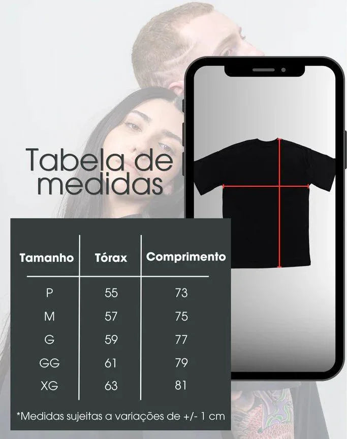 Camiseta Oversized Collab Guastali Team - Preta