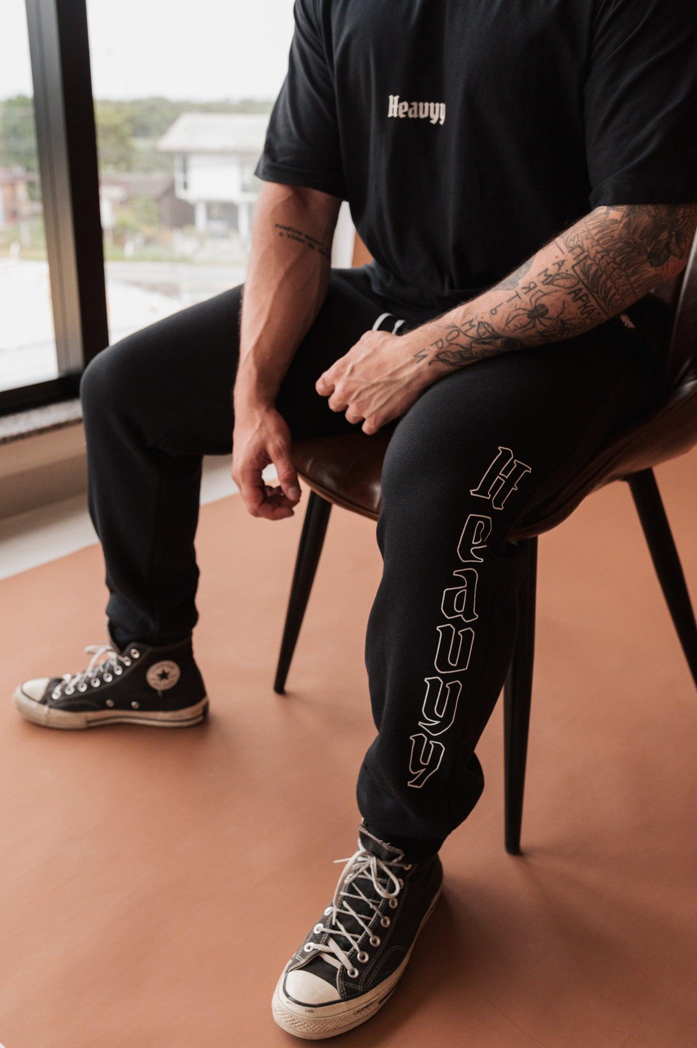 Calça de Moletom Heavyy Preta