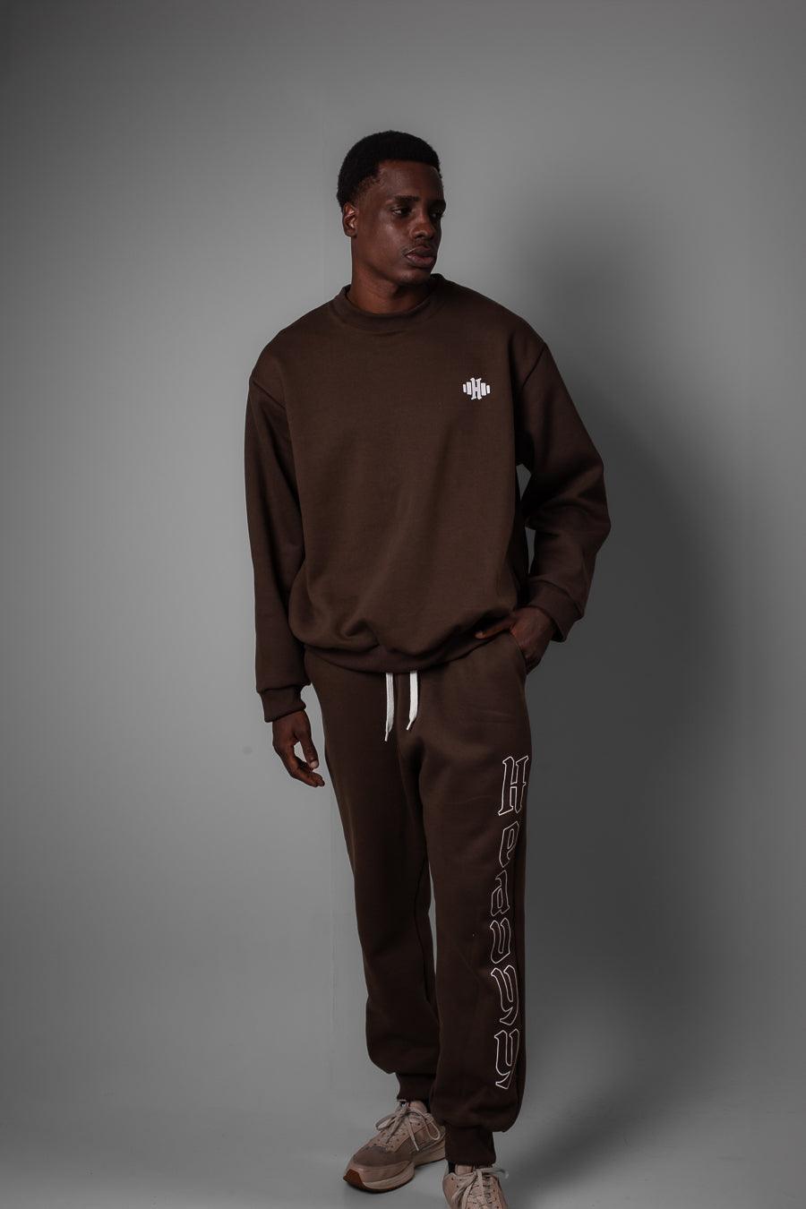 Calça de moletom Heavyy Marrom - Heavyy Sports