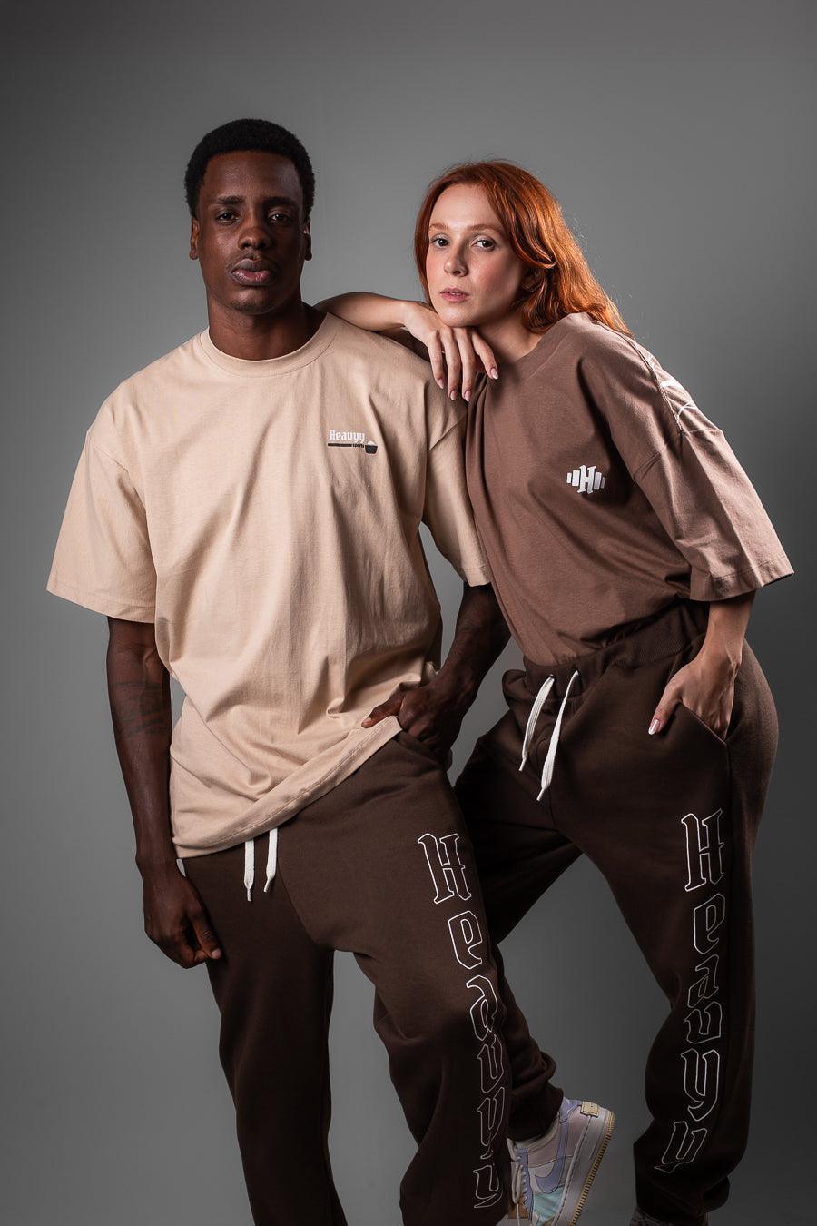 Calça de moletom Heavyy Marrom - Heavyy Sports