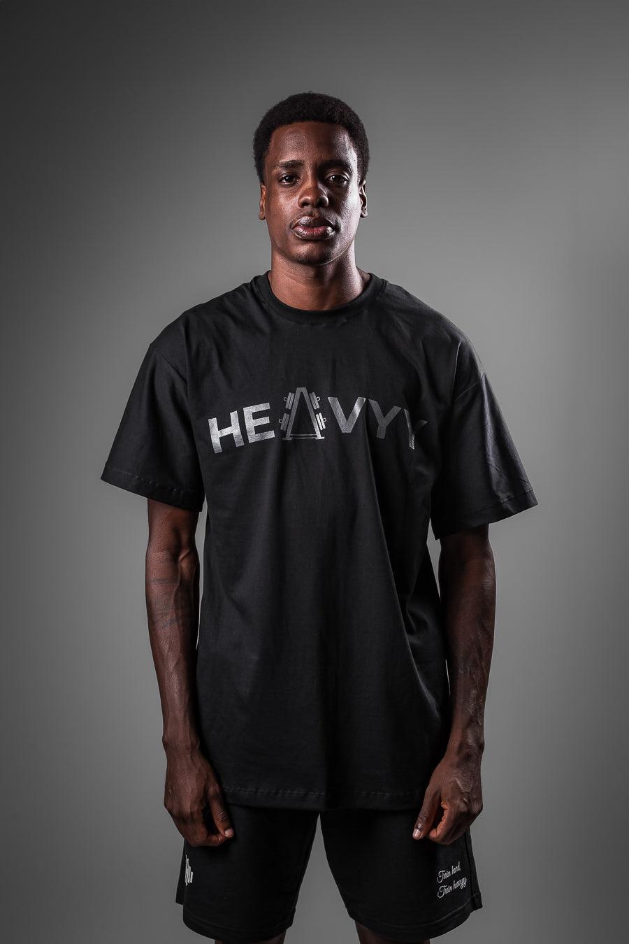 Camiseta Overload Heavyy preta - Heavyy Sports
