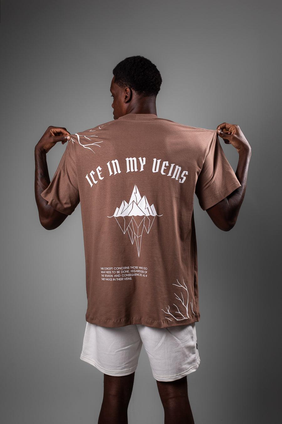 Camiseta Ice in my Veins Marrom - Heavyy Sports