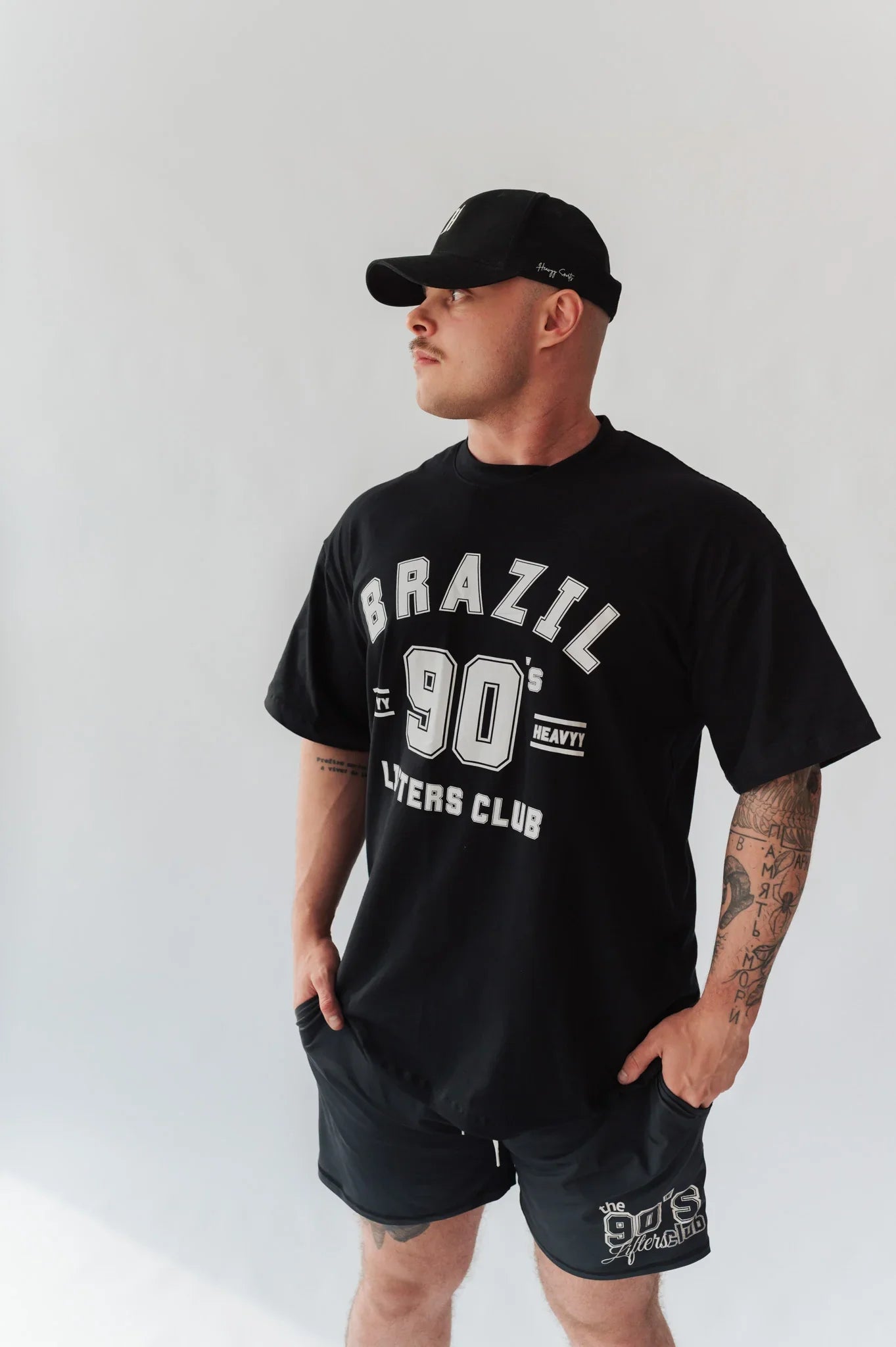 Camiseta Oversized de Algodão com Elastano Brazil