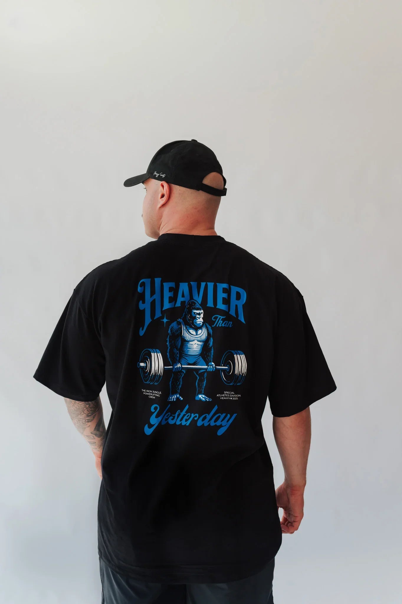 Camiseta Oversized Gorila - Preta