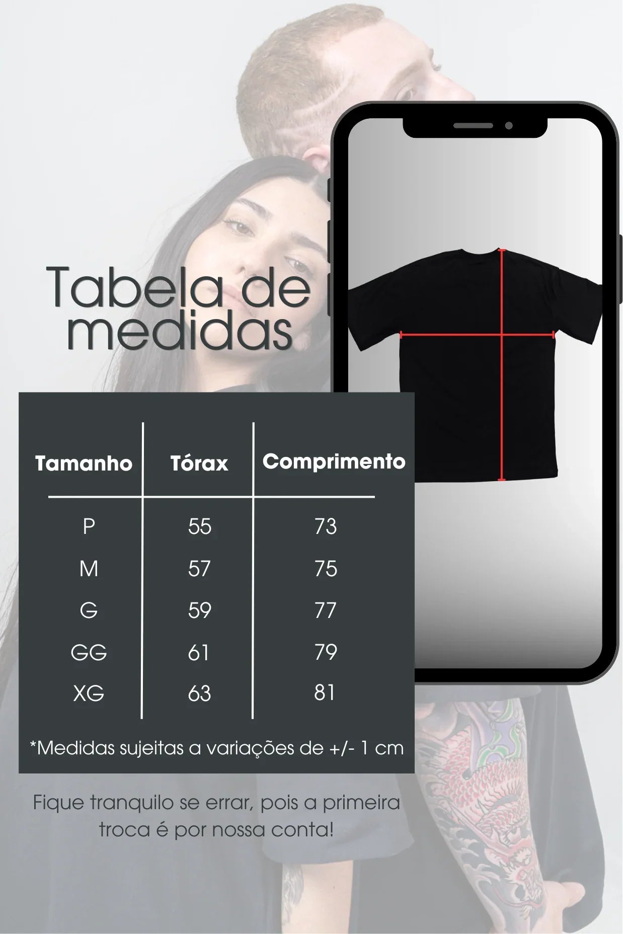 Kit com 2 Camisetas Oversized Low Profile Pretas