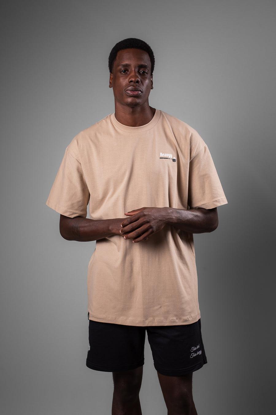 Camiseta Sup Facts Heavyy Bege - Heavyy Sports