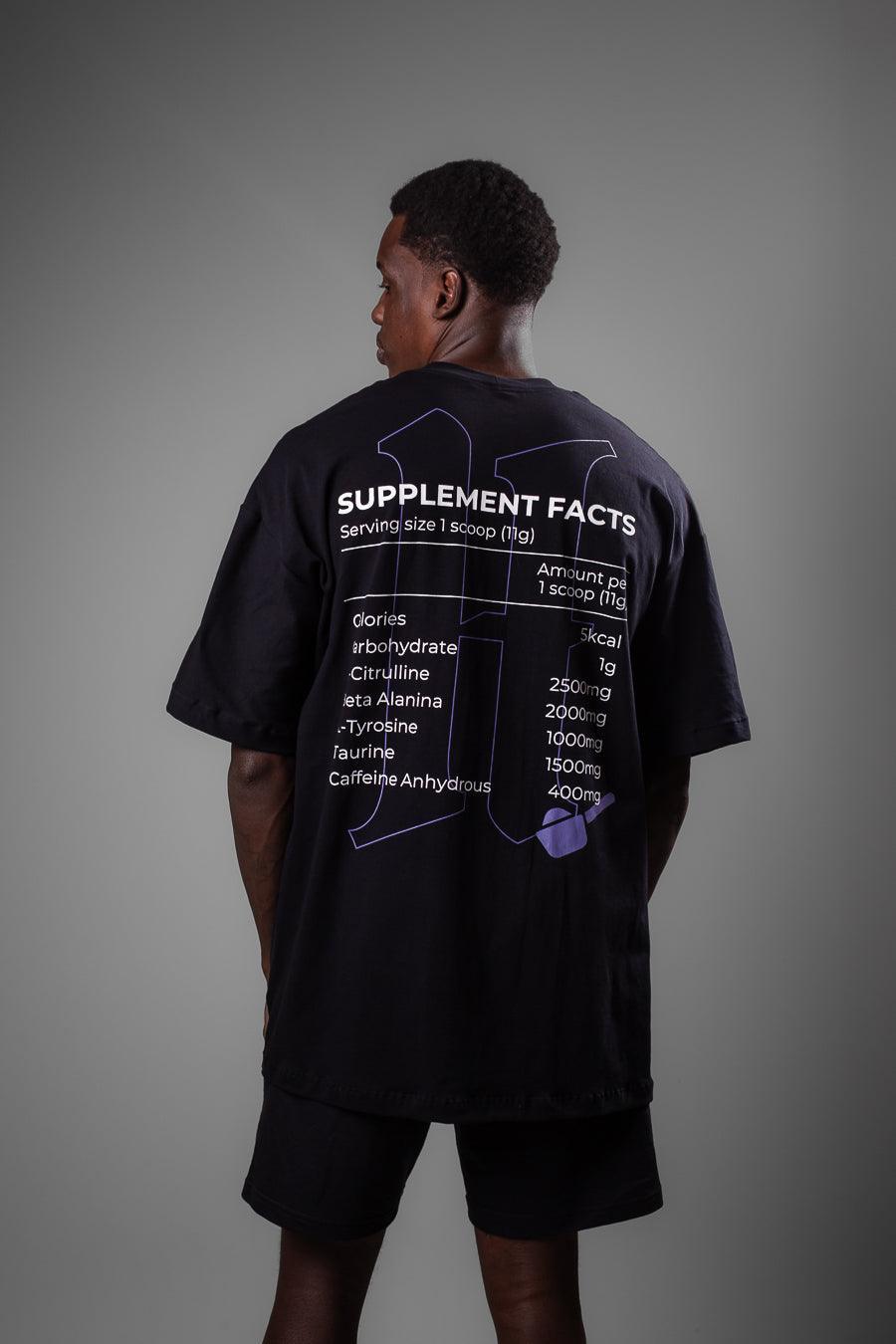 Camiseta Sup Facts Heavyy Preta - Heavyy Sports