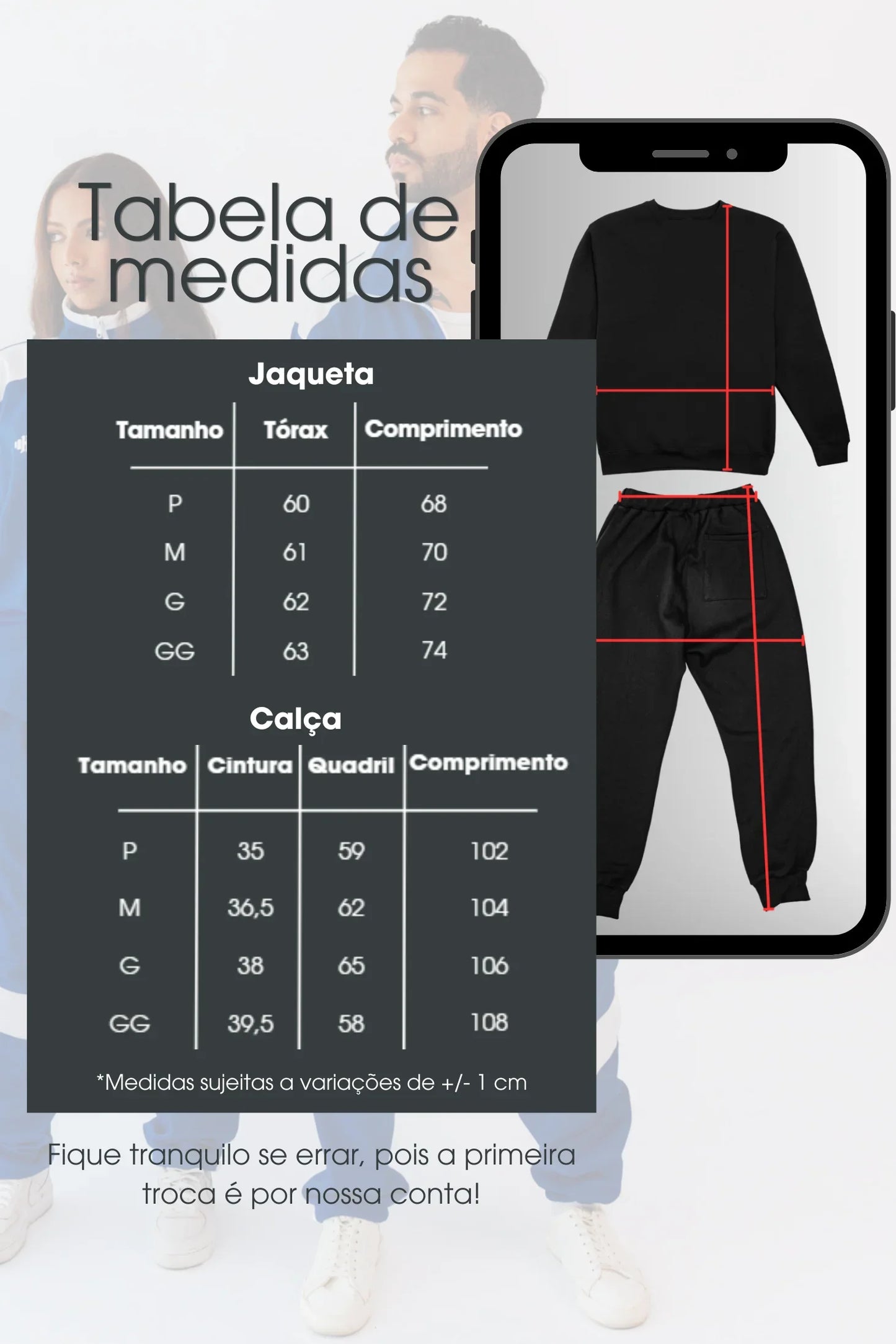 Conjunto de Agasalho Brasil