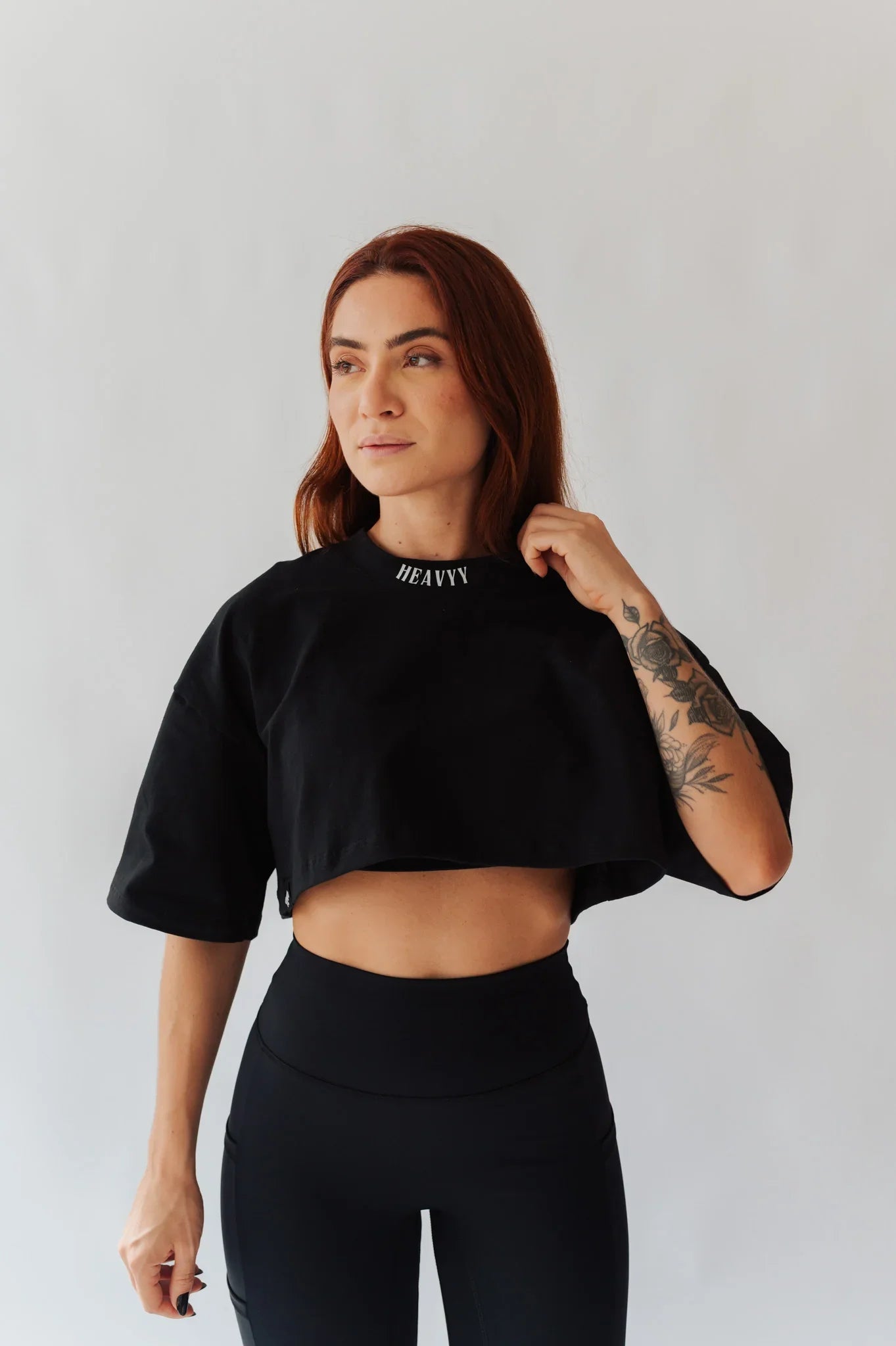 Cropped Oversized Heavyy 90 Lifters