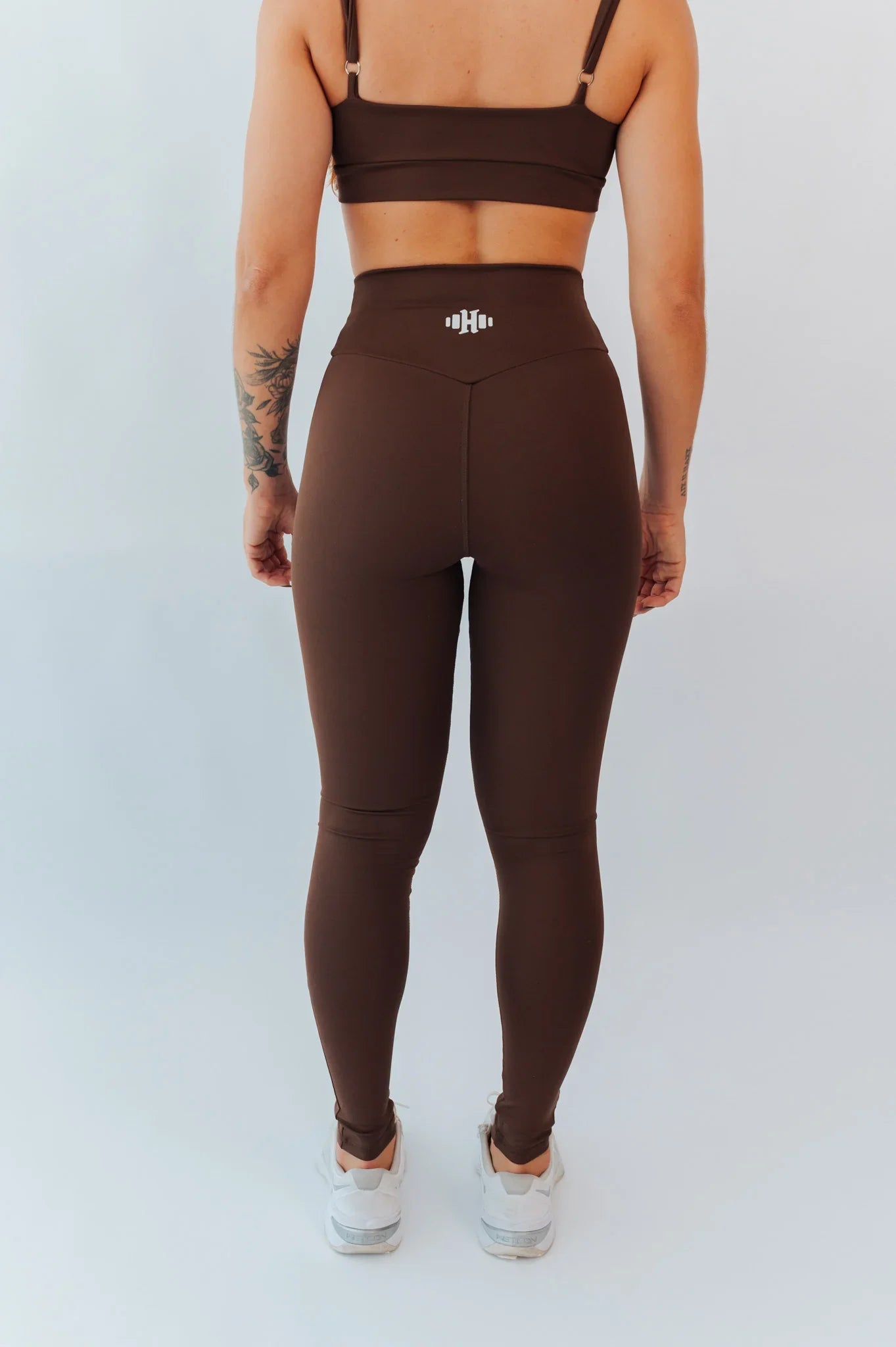 Legging Minimalista - Marrom Café