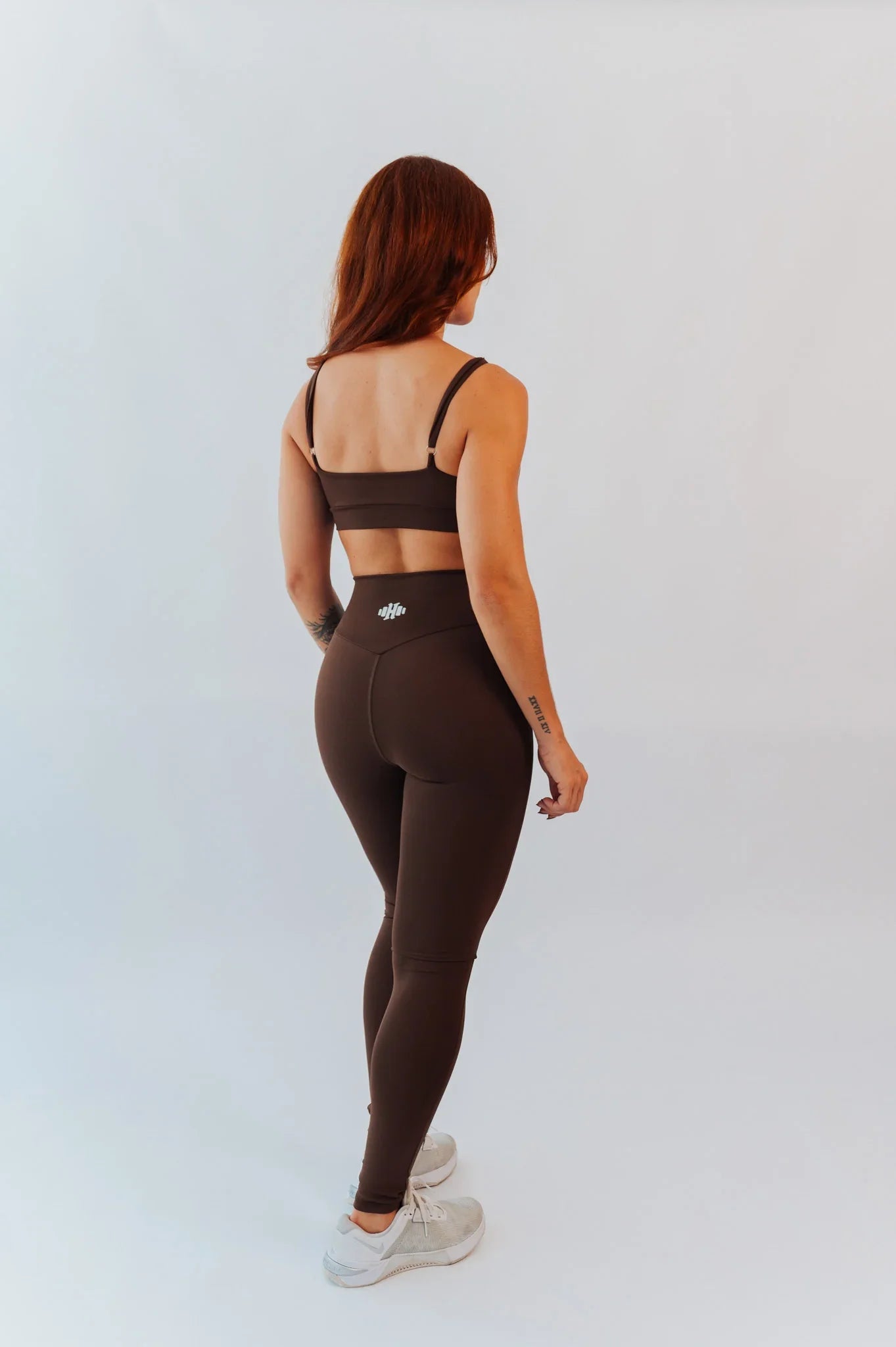 Legging Minimalista - Marrom Café