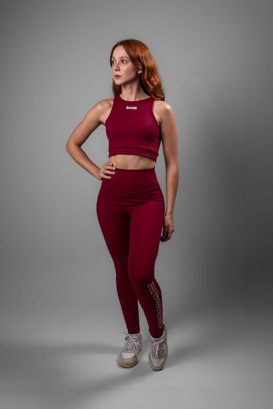 Legging Overload Heavyy Rouge - Heavyy Sports