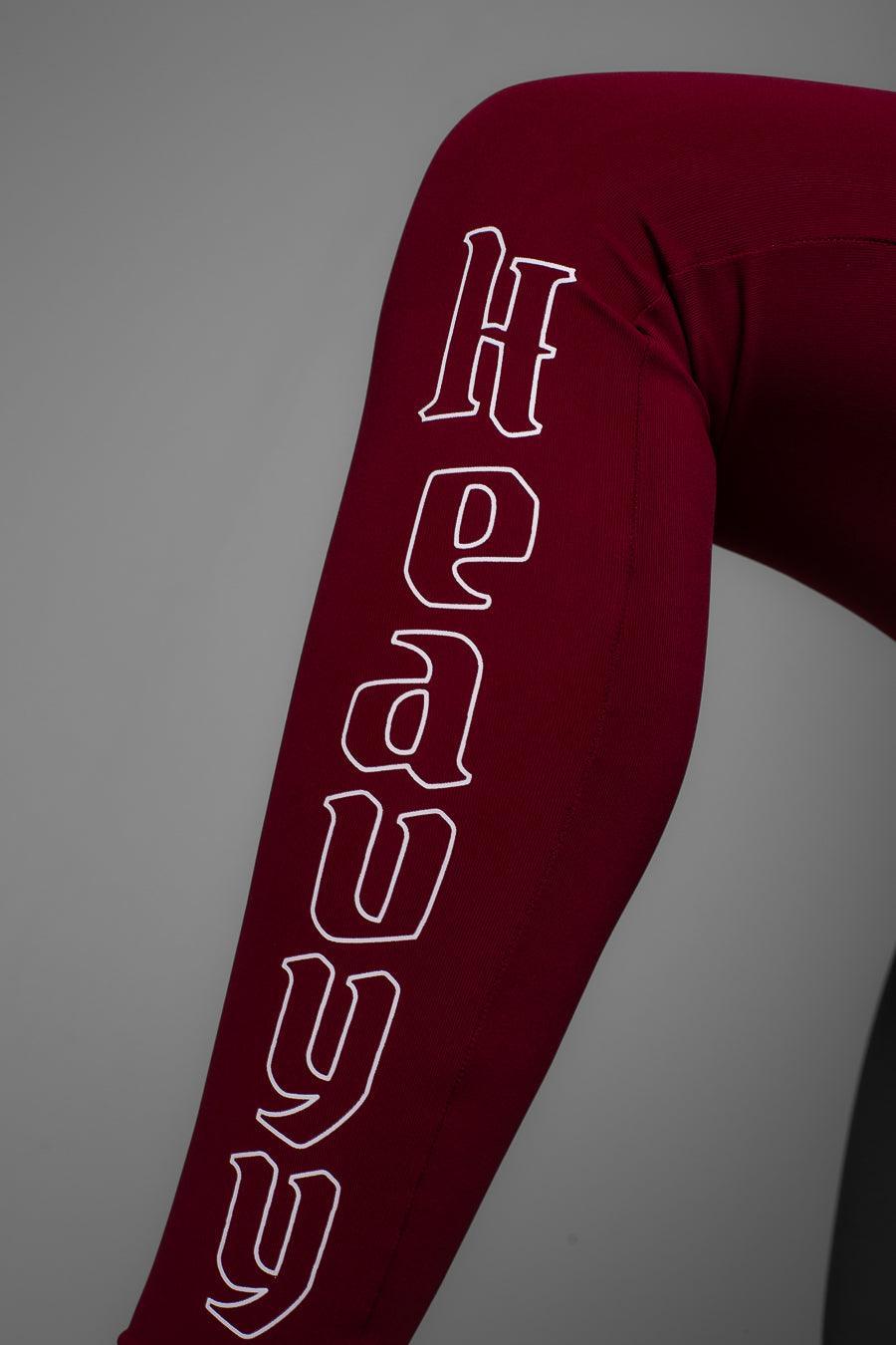 Legging Overload Heavyy Rouge - Heavyy Sports