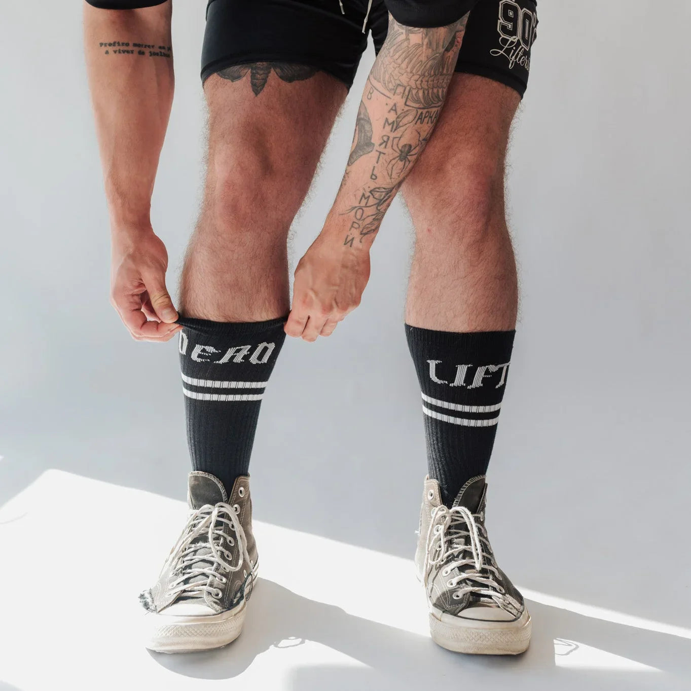 Meião Cano Alto Dead Lift