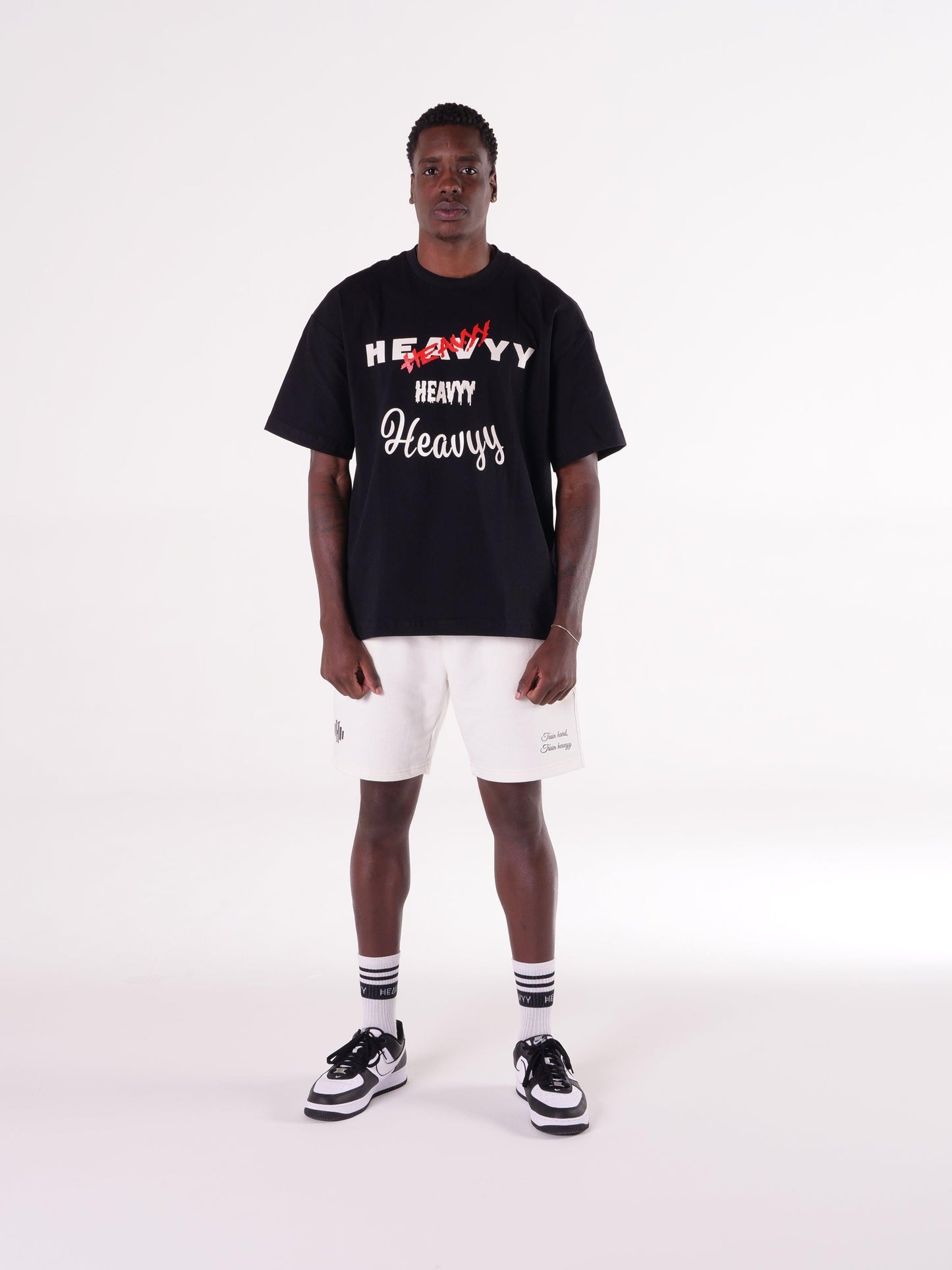Camiseta Estampada Heavyy Preta - Heavyy Sports