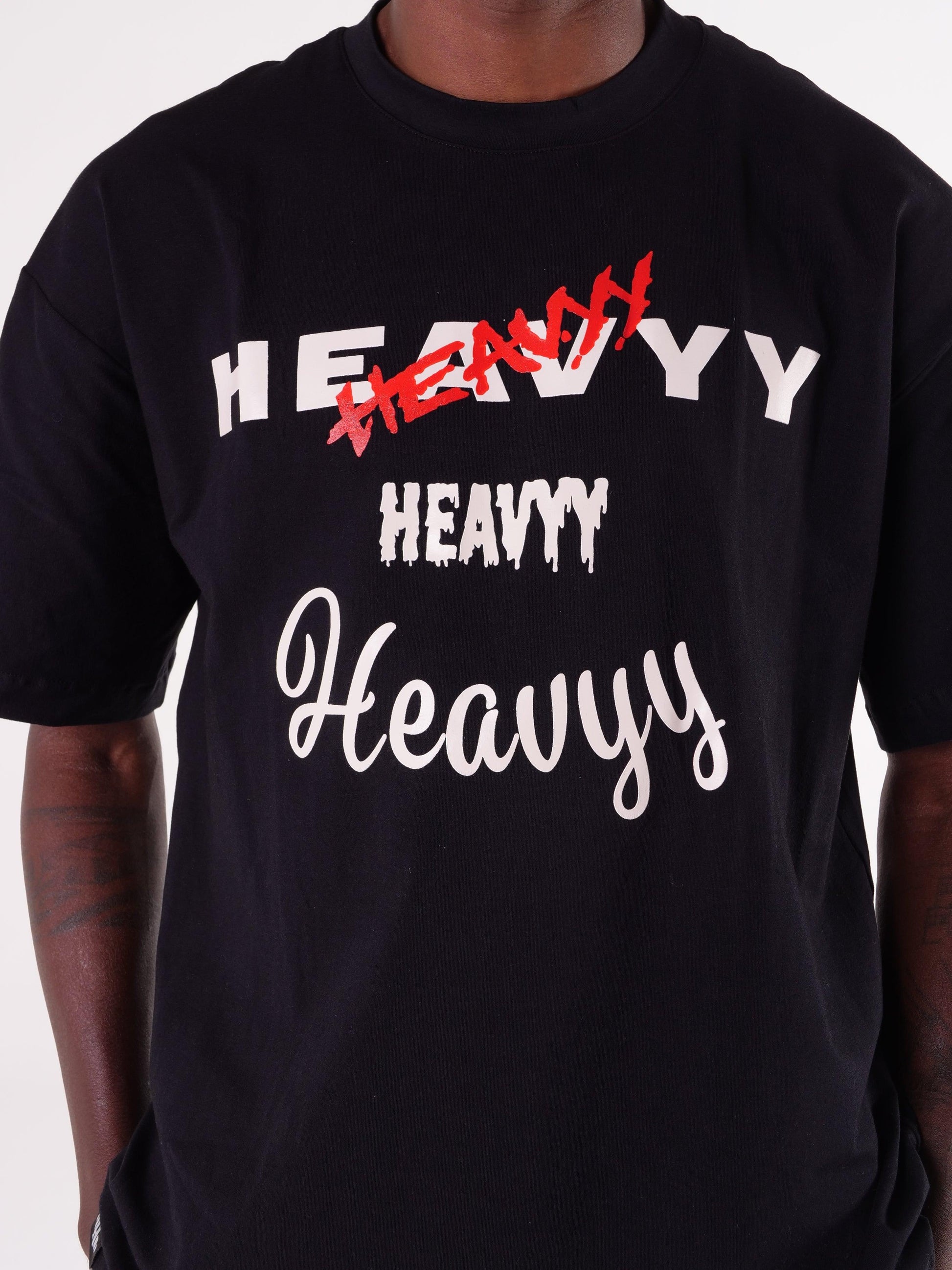 Camiseta Estampada Heavyy Preta - Heavyy Sports