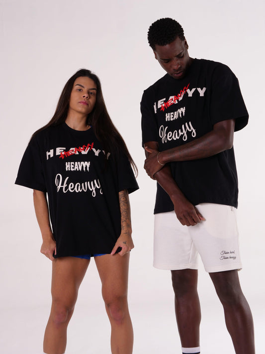 Camiseta Estampada Heavyy Preta - Heavyy Sports
