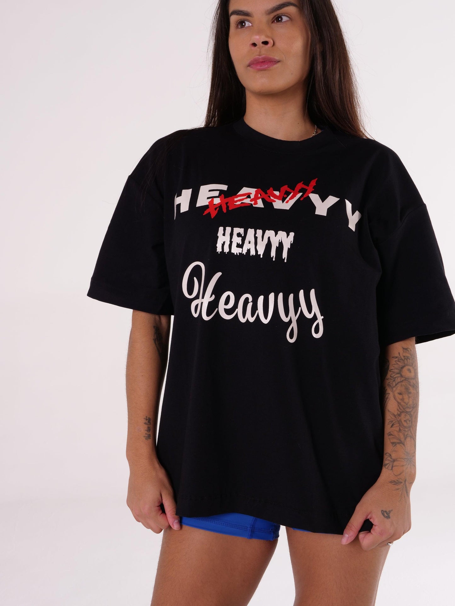 Camiseta Estampada Heavyy Preta - Heavyy Sports