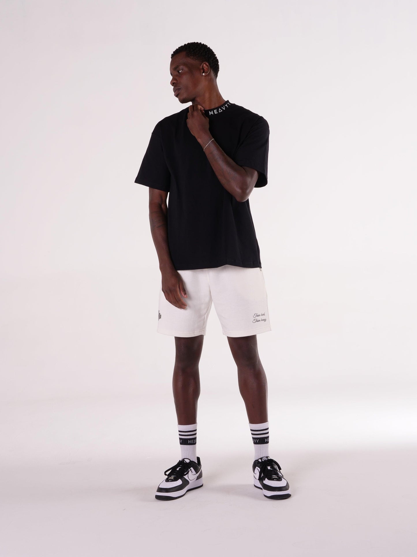 Camiseta Minimal Heavyy Preta - Heavyy Sports