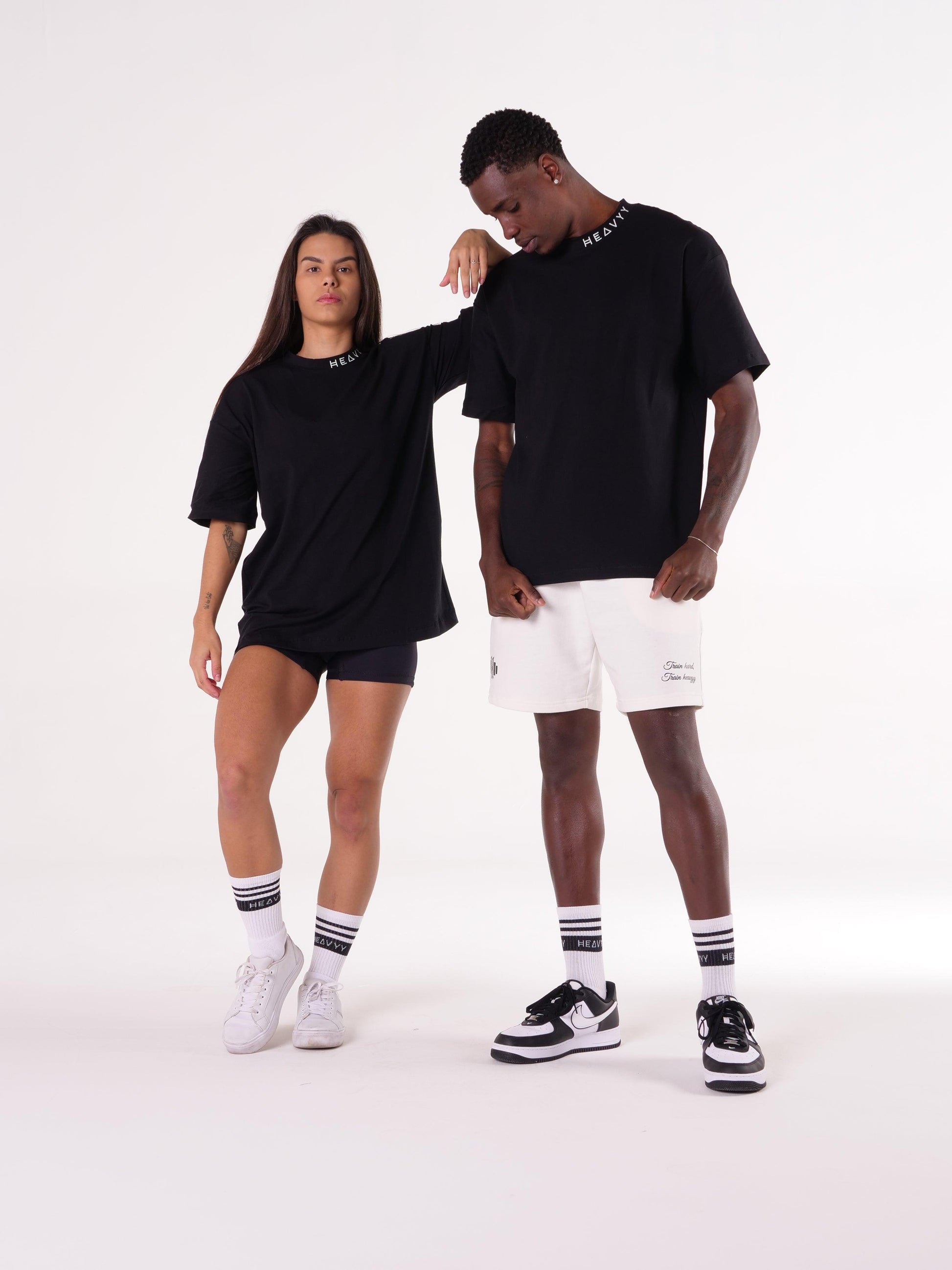 Camiseta Minimal Heavyy Preta - Heavyy Sports
