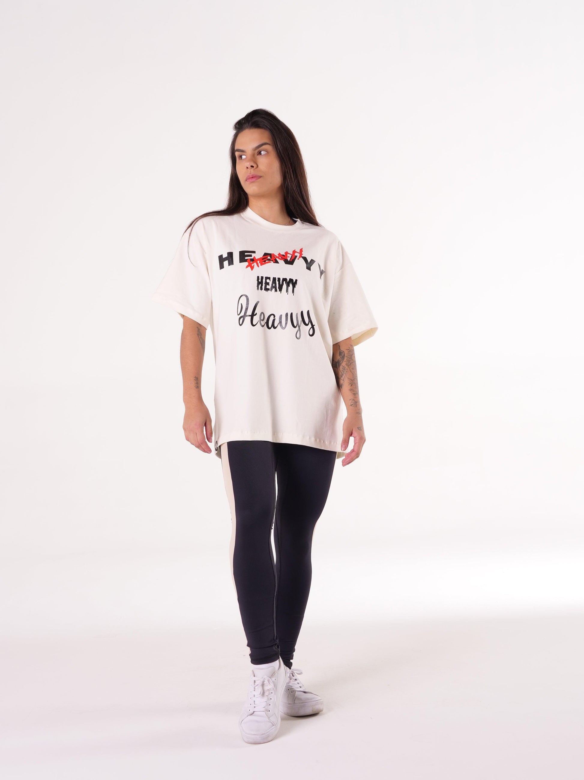 Camiseta estampada Heavyy Off White - Heavyy Sports