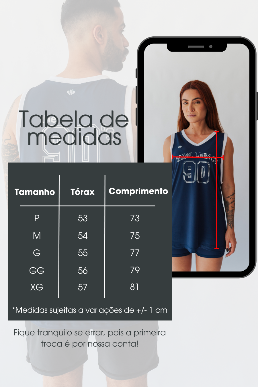 Regata Basqueteira Azul Marinho