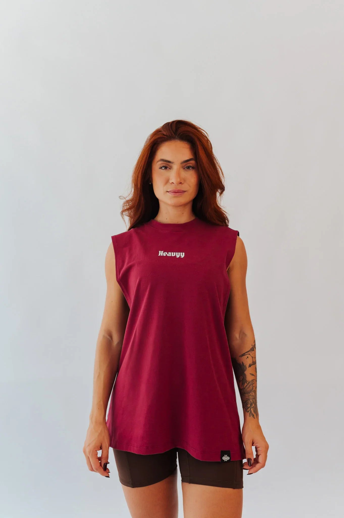 Regata Oversized Heavyy - Bordô