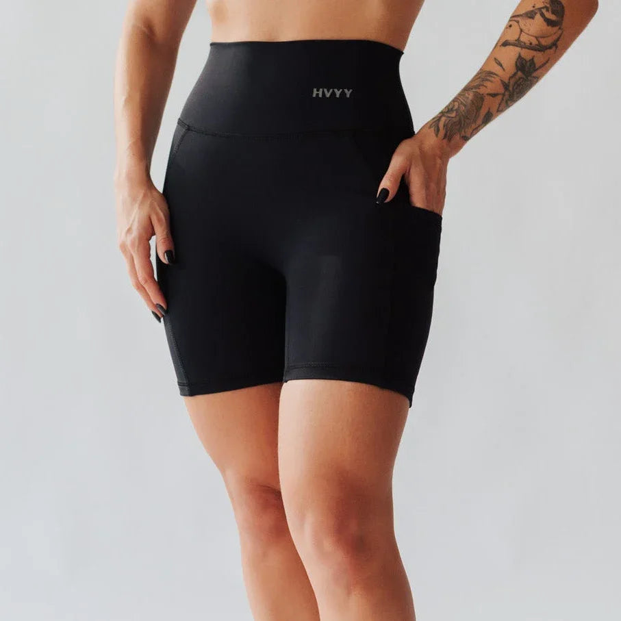 Short de Poliamida Corredor Off Season com Bolso Preto