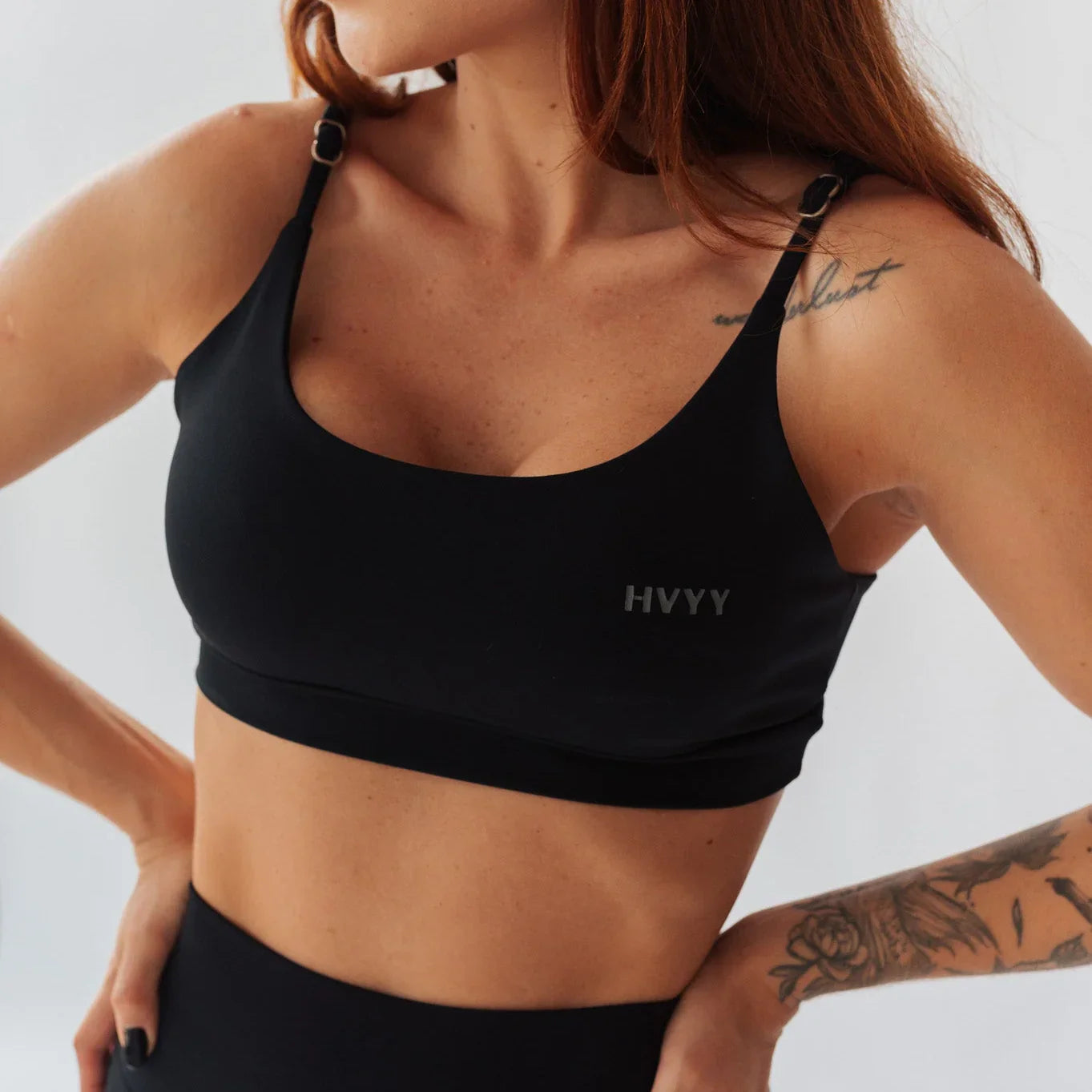 Top de Poliamida Dupla Face com Regulagem Preto