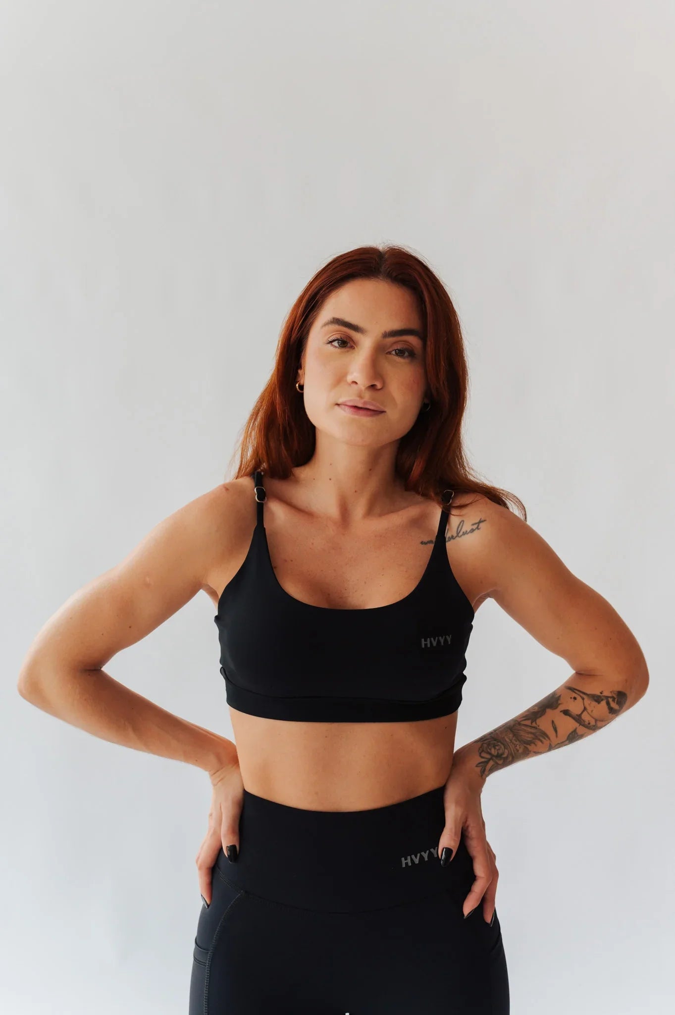 Top de Poliamida Dupla Face com Regulagem Preto