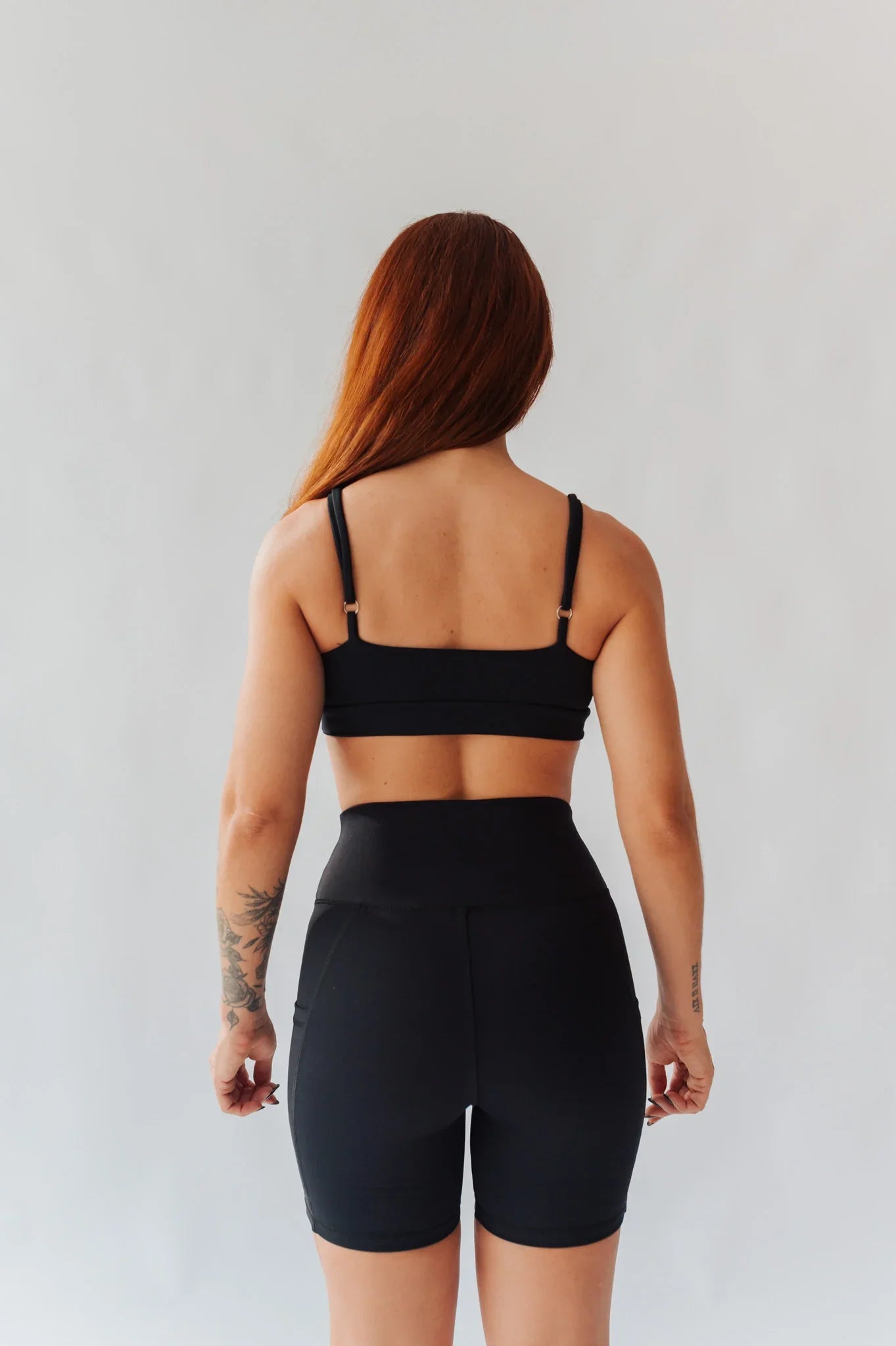 Top de Poliamida Dupla Face com Regulagem Preto