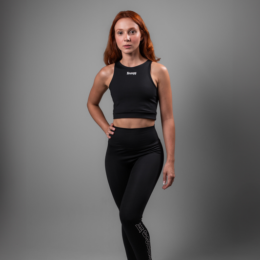 Conjunto Top + Legging Lisa Preto