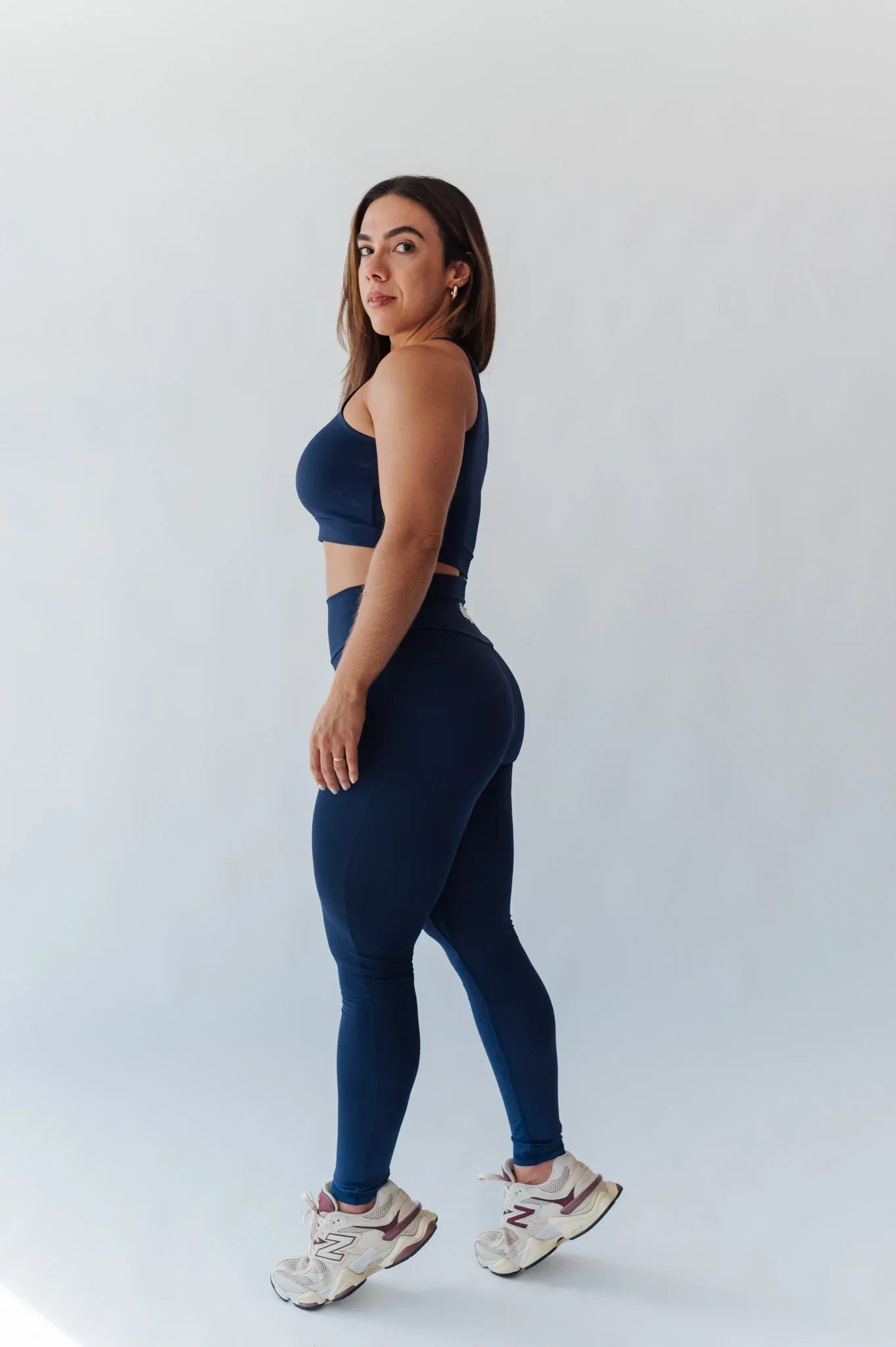 Legging de Poliamida Azul Marinho MP